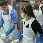 Cadaver dissection lab